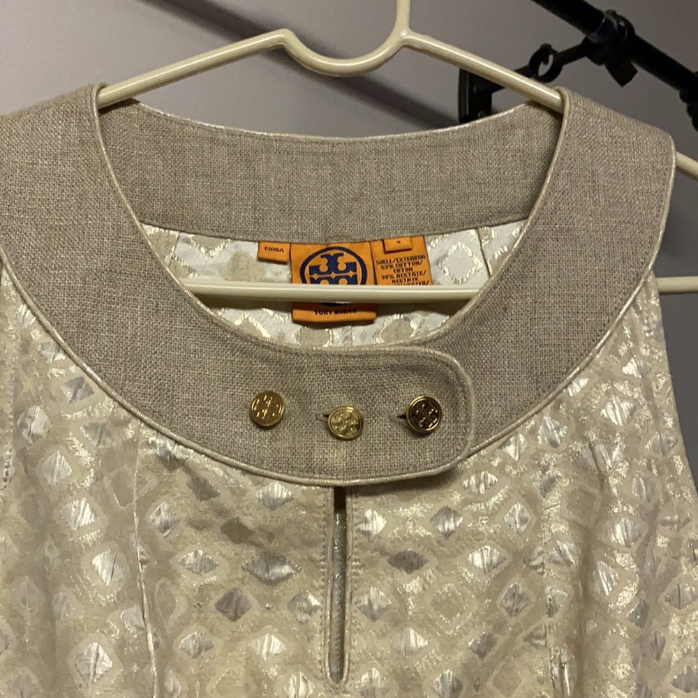 Tory Burch gold dress - Picture 3 of 5